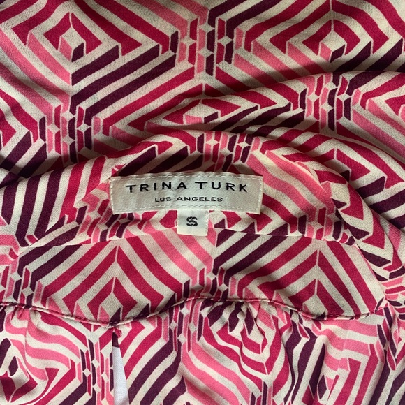 Pink, Patterned Halter Tank - Picture 7 of 7